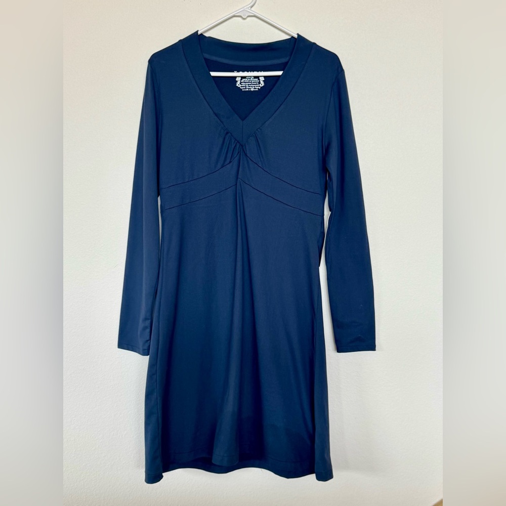 Navy Blue Long Sleeve Dress- NWT